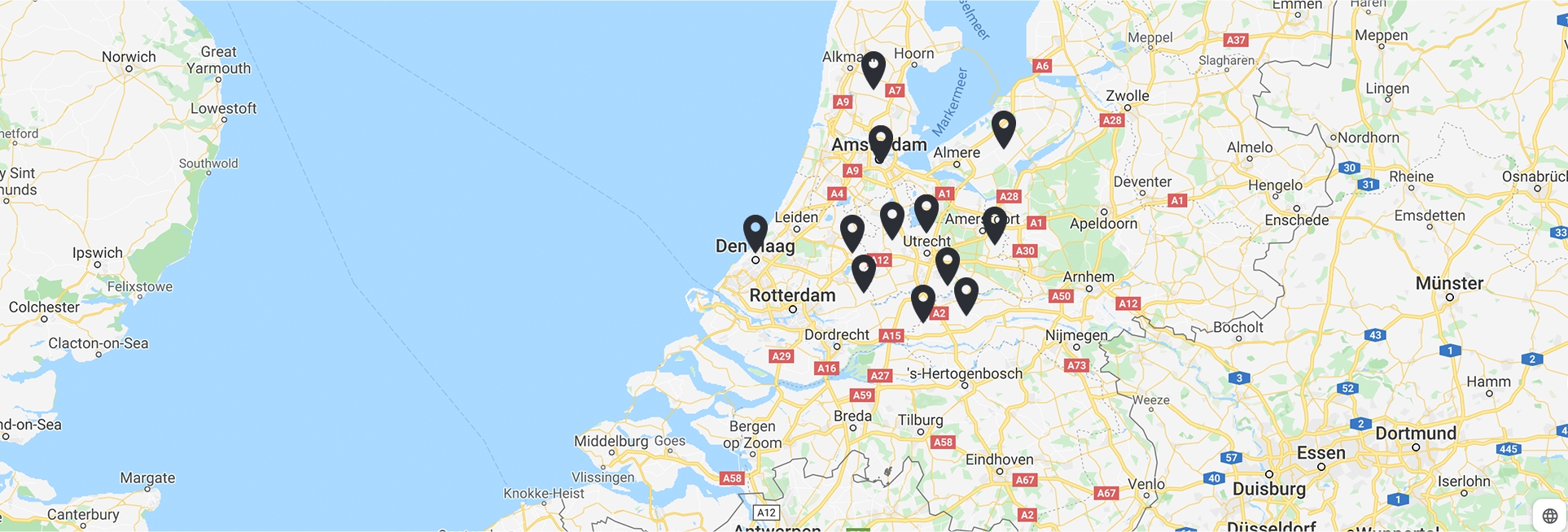 Locaties van Oxloc